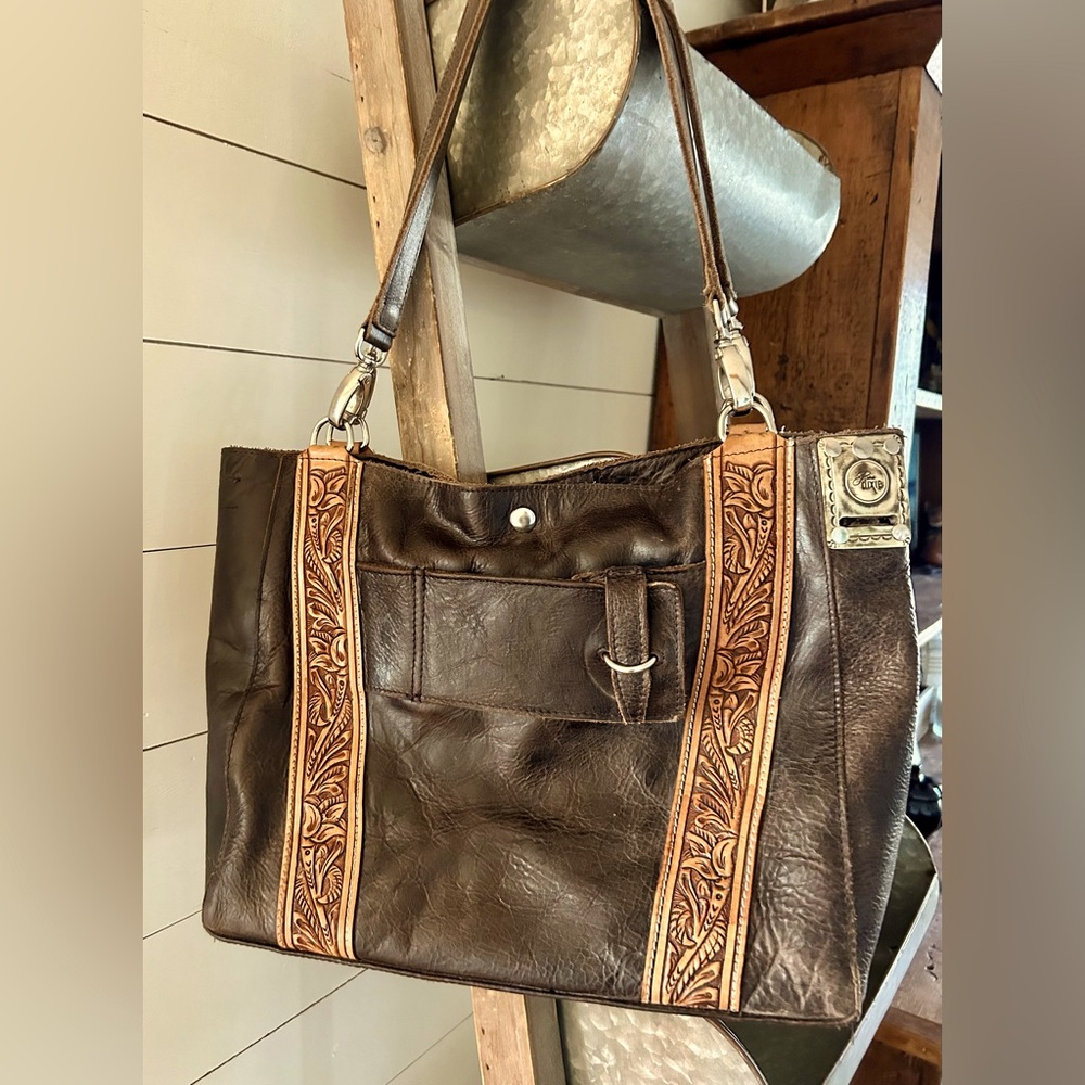 Pure Dixie “The Rancher” all leather bag